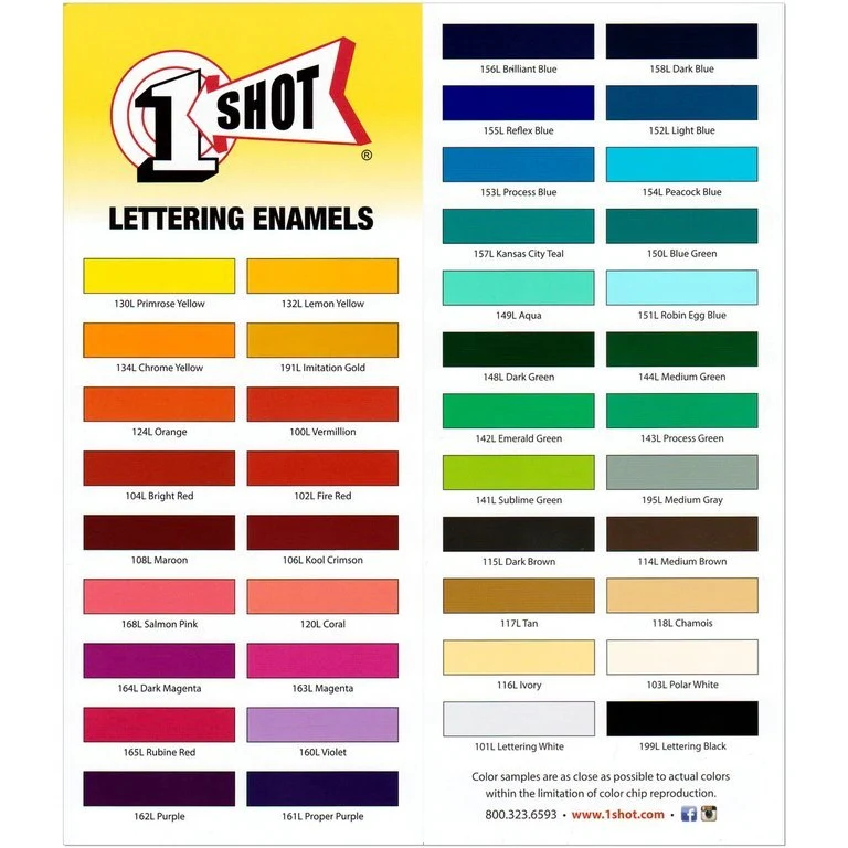 1 Shot Lettering and Pinstriping Paint - Image 5