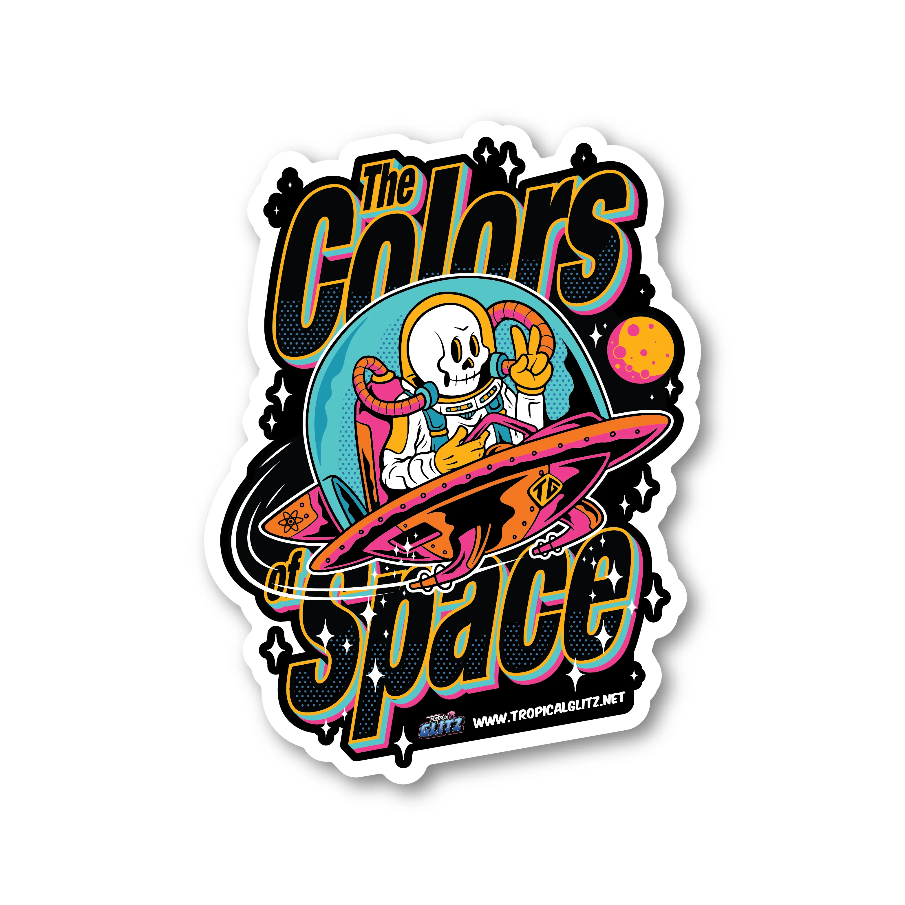 "The Colors Space" - Giant Vinyl Decal - Image 4