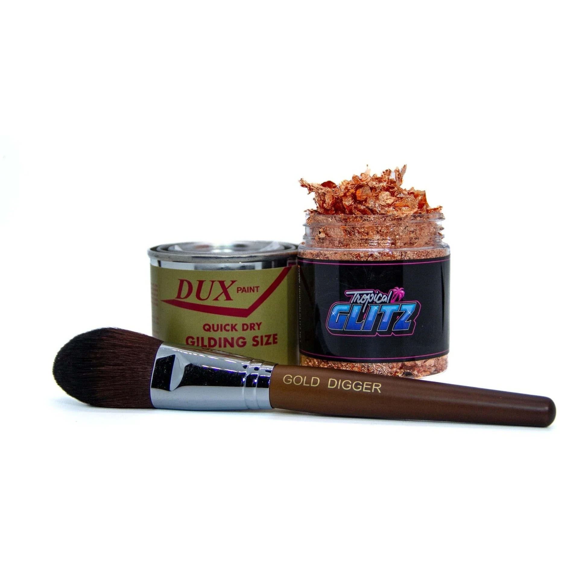 Tropical Glitz Foil Leaf Set - Image 3